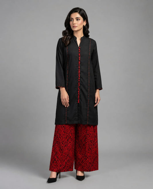 Black & Red 2-Piece Set
